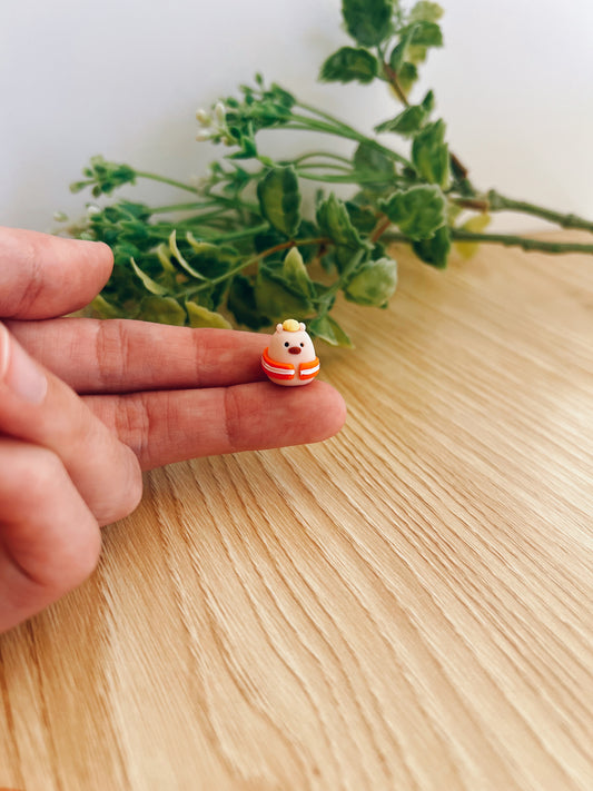 Construction Hammy Clay Buddy | Handmade