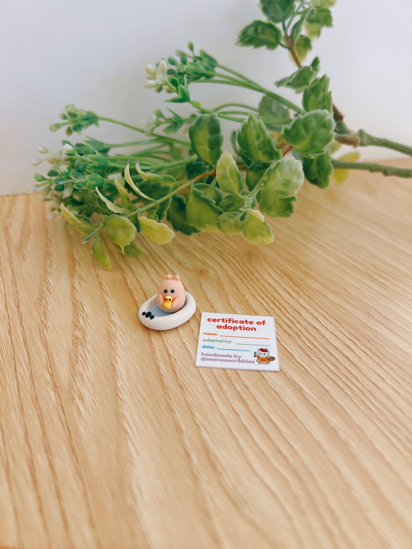 Bath Time Hammy Clay Buddy