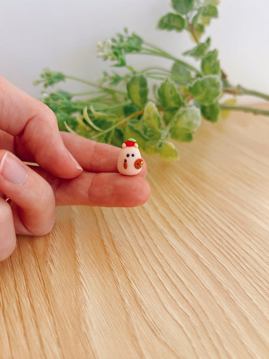 Painter Hammy Clay Buddy | Handmade