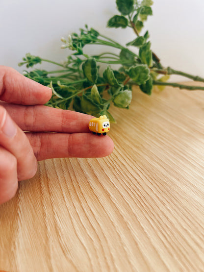 Hamsterville School Bus Clay Buddy