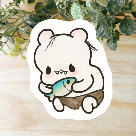 Gollham (Gollum) Vinyl Sticker | Dishwasher Safe