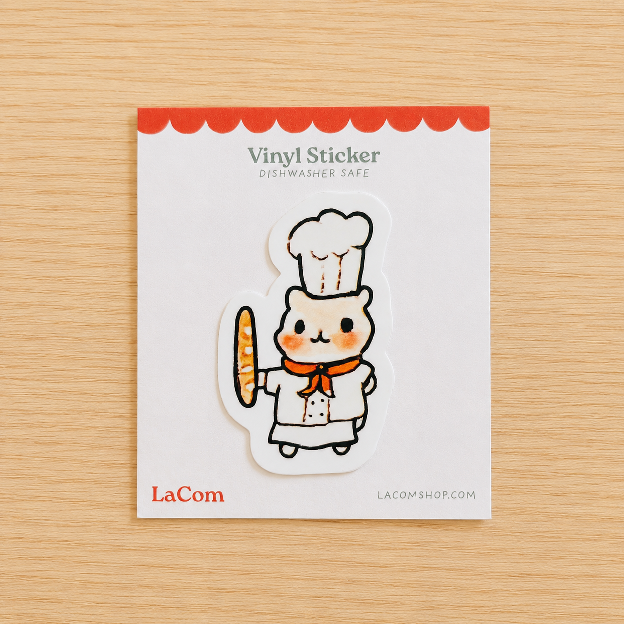 Baker Hammy Sticker
