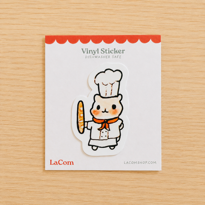 Baker Hammy Sticker