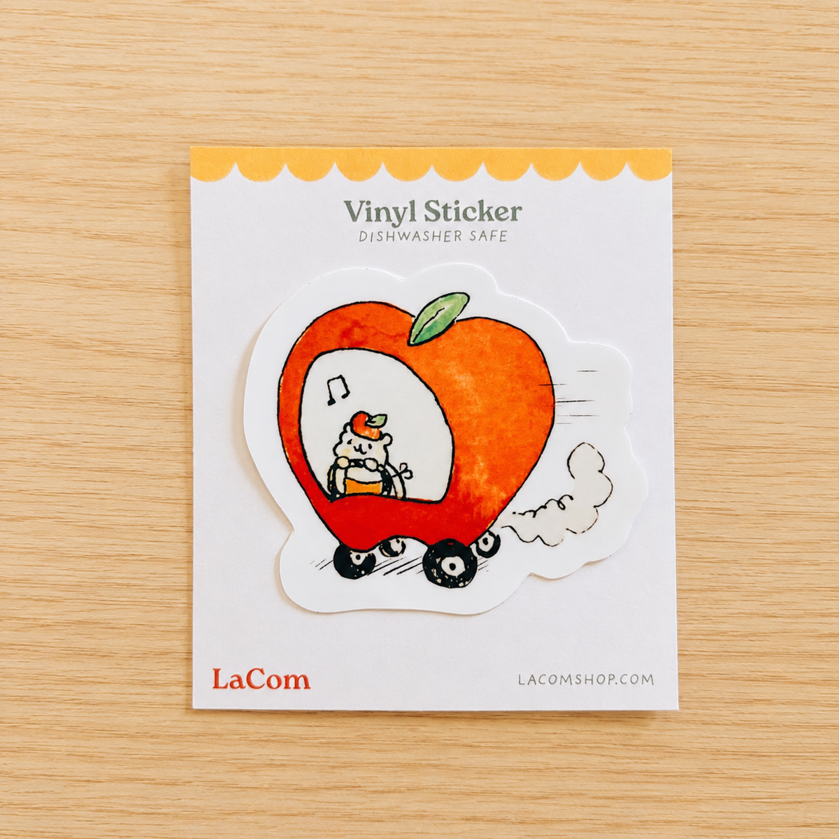 Apple Car Sticker – Hamsterville