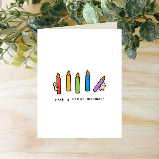 Have a Hammy Birthday! Greeting Card