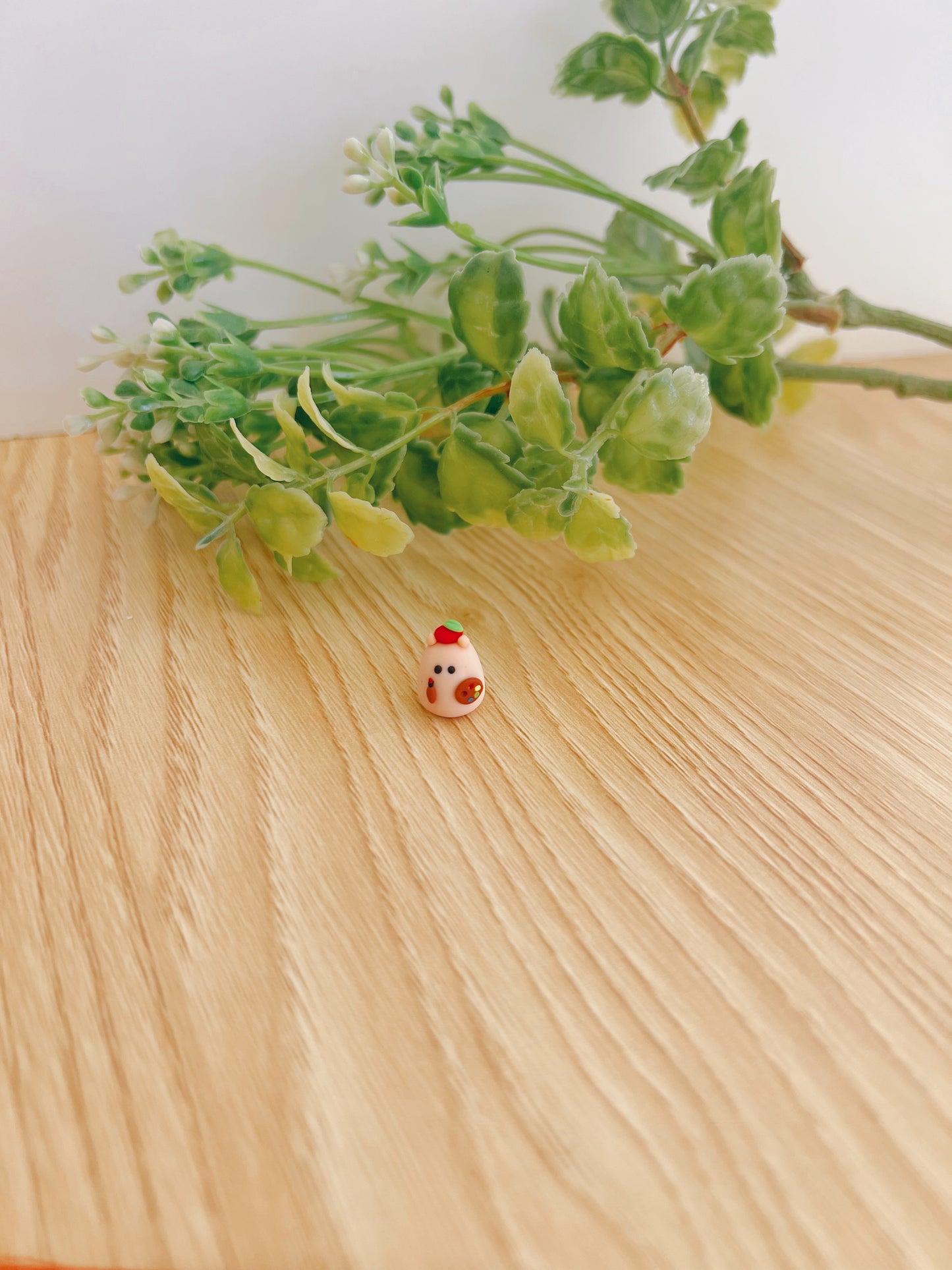 Painter Hammy Clay Buddy | Handmade