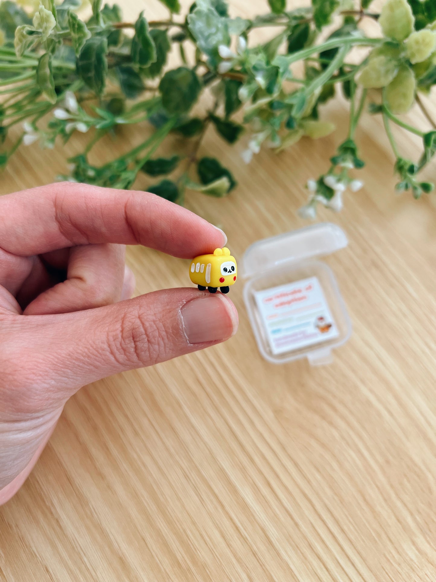 Hamsterville School Bus Clay Buddy