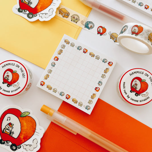 Hammies on the Go! Sticky Notes