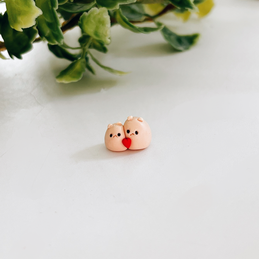 Hammies in Love Clay Buddy | Handmade