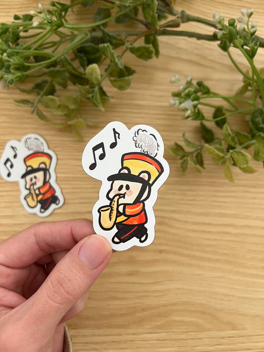 Marching Band Hammy Magnet