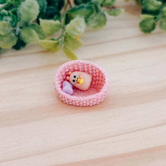 Miniature Pet Bed for Clay Buddies