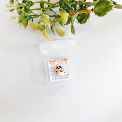 Calico Cat Clay Buddy