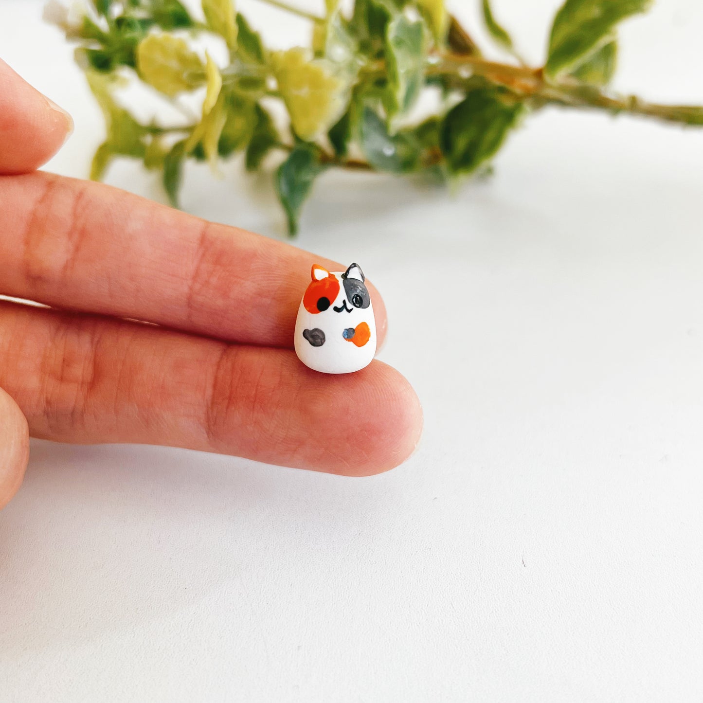Calico Cat Clay Buddy