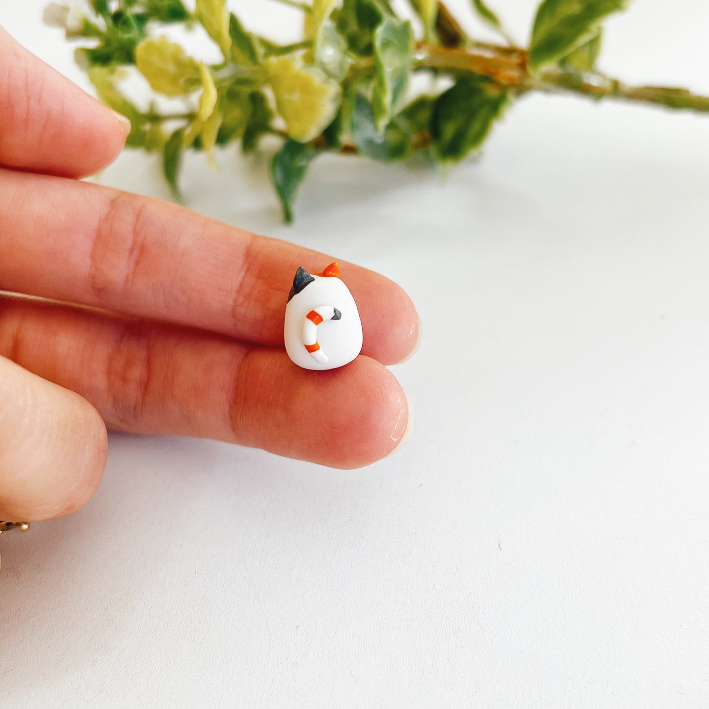 Calico Cat Clay Buddy