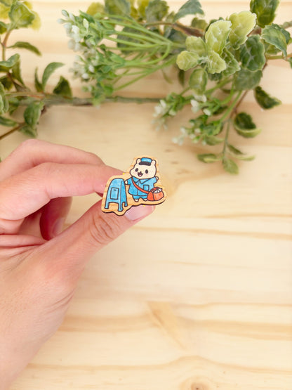 Post Hammy Wooden Pin