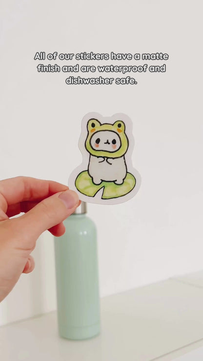 Beach Boy Hammy Sticker | Dishwasher Safe